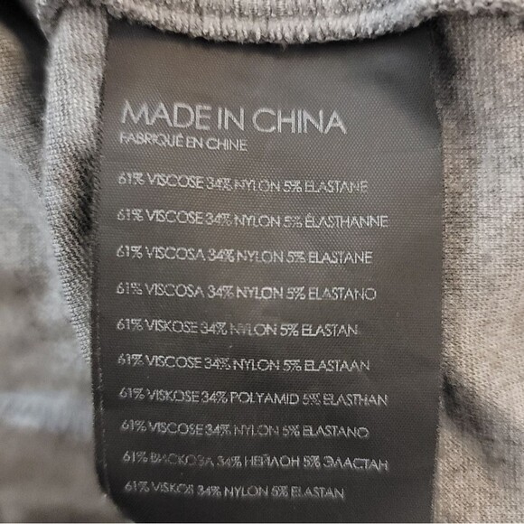 Club Monaco Gray Twansia Wrap Dress Tie Front Size Small - Picture 8 of 9